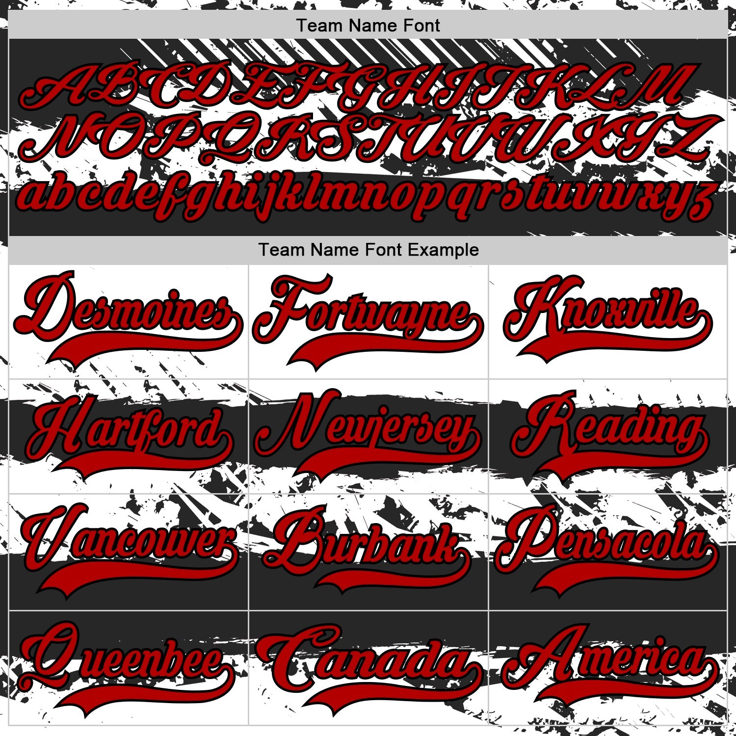 Custom White Red-Black 3D Pattern Abstract Detroit Inspired Line Hockey Lace Neck Jersey
