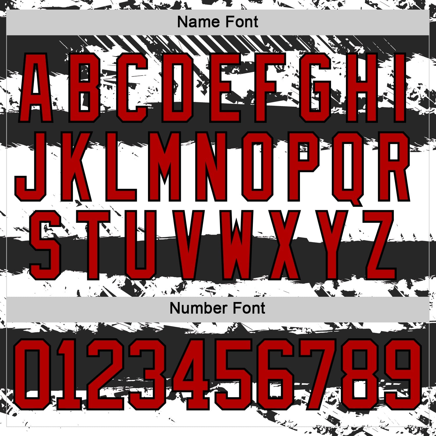 Custom White Red-Black 3D Pattern Abstract Detroit Inspired Line Hockey Lace Neck Jersey