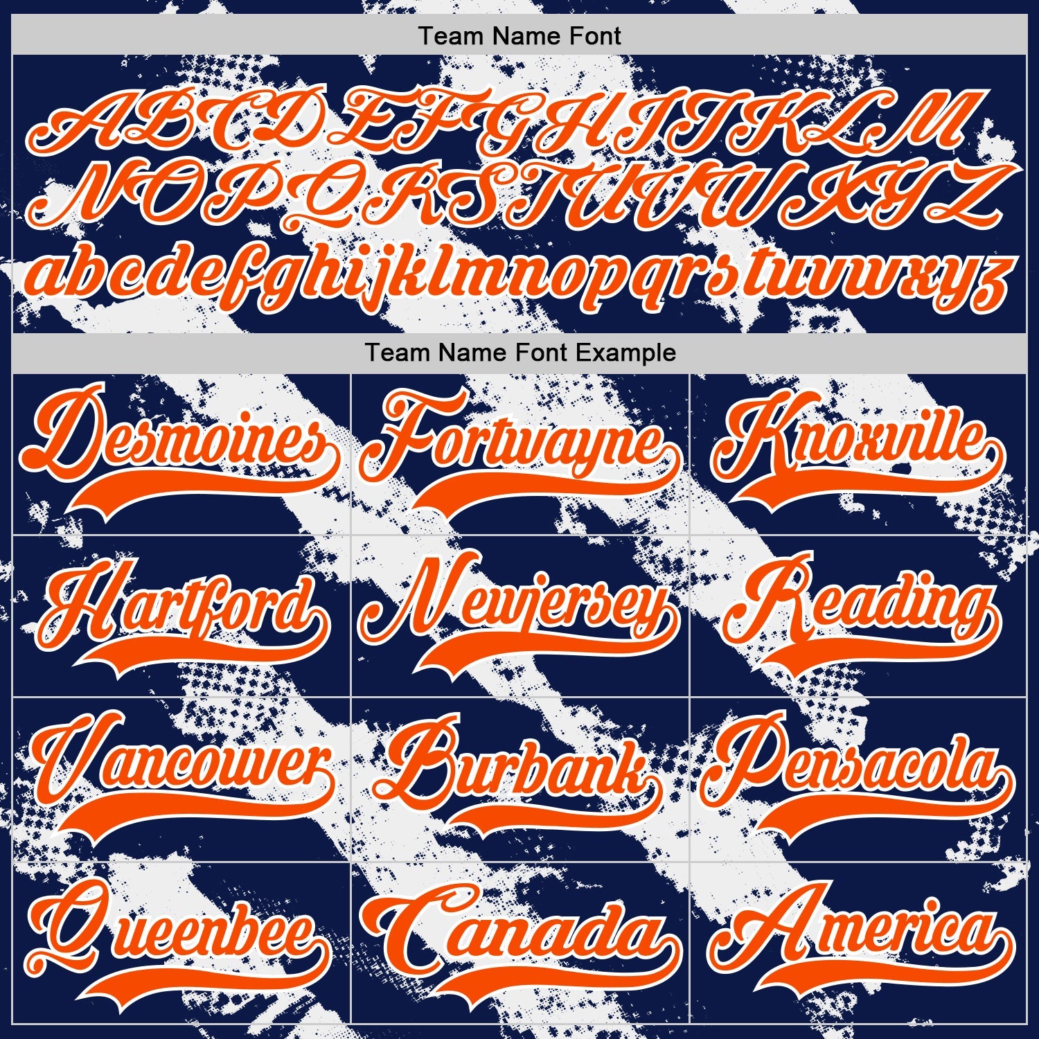 Custom Orange Navy-White 3D Pattern Abstract Edmonton Inspired Splash Hockey Lace Neck Jersey