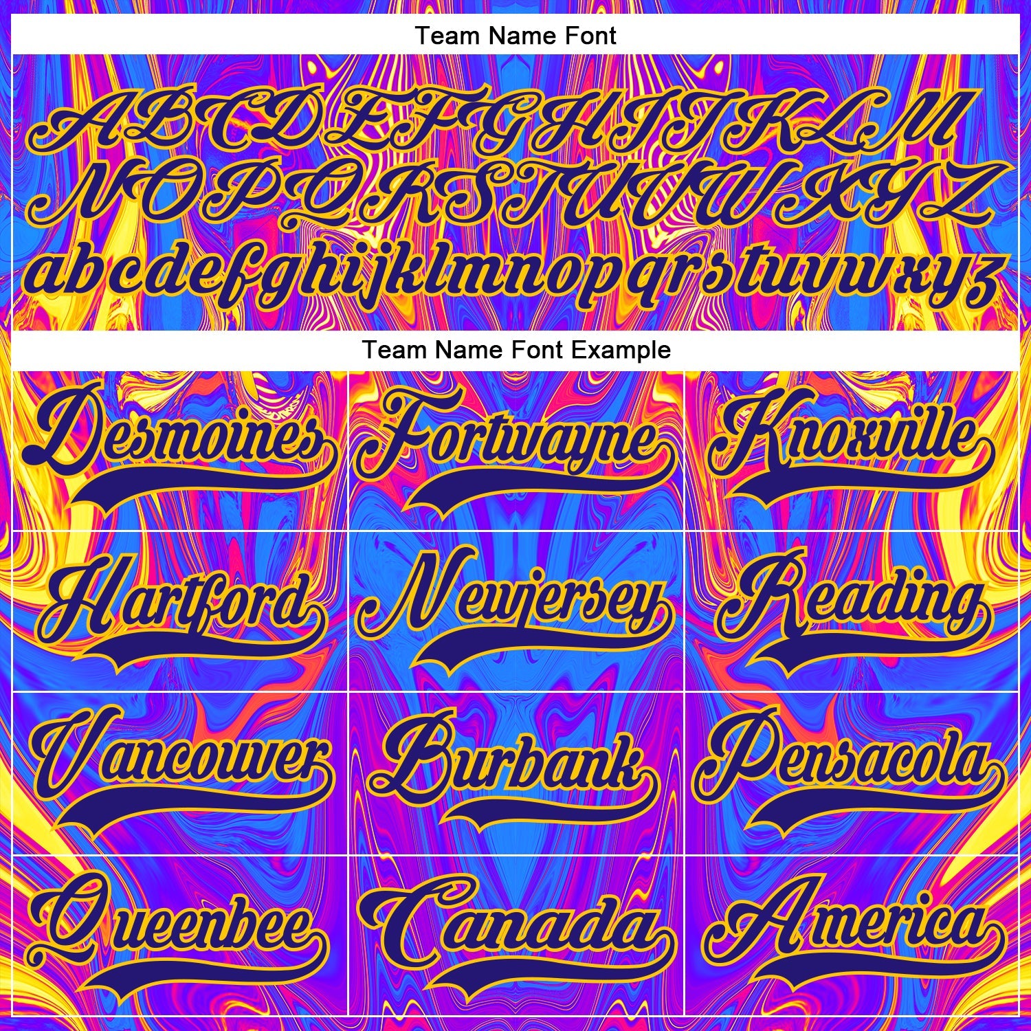 Custom Dark Purple Red-Yellow 3D Pattern Trippy Psychedelic Fluid Hockey Lace Neck Jersey