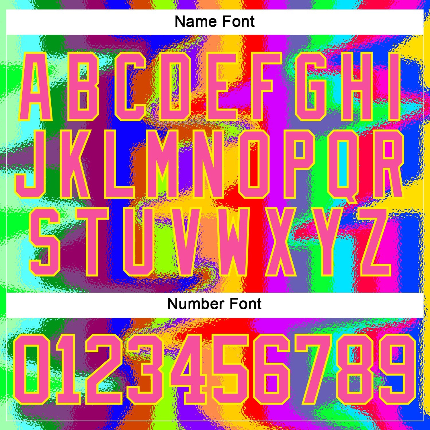 Custom Light Yellow Pink Purple Red-Green 3D Pattern Trippy Psychedelic Neon Splash Hockey Lace Neck Jersey
