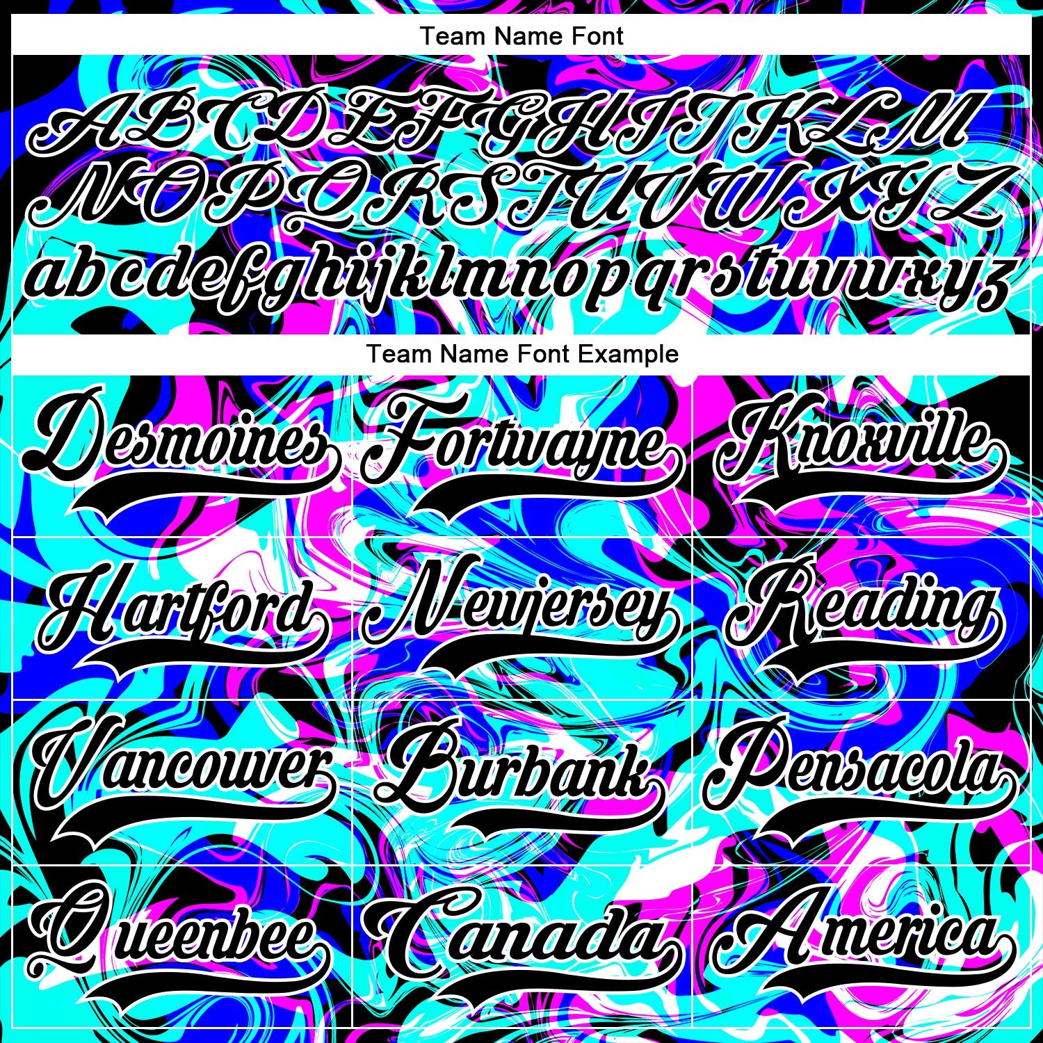 Custom Blue Black Deep Pink-White 3D Pattern Trippy Psychedelic Fluid Hockey Lace Neck Jersey