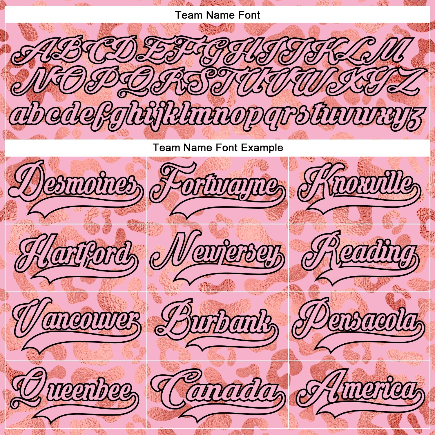 Custom Light Pink Black 3D Pattern Leopard Print Neon Hockey Lace Neck Jersey