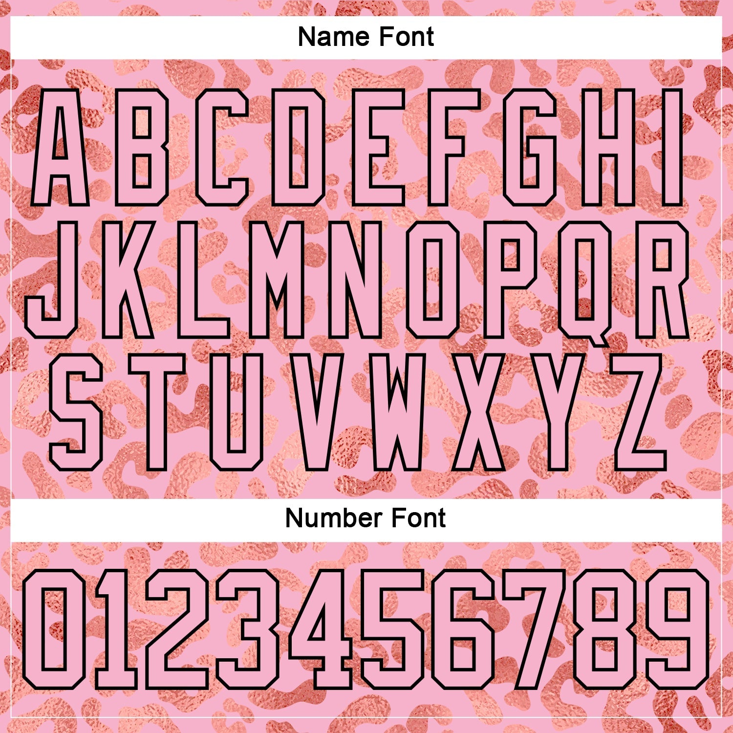 Custom Light Pink Black 3D Pattern Leopard Print Neon Hockey Lace Neck Jersey
