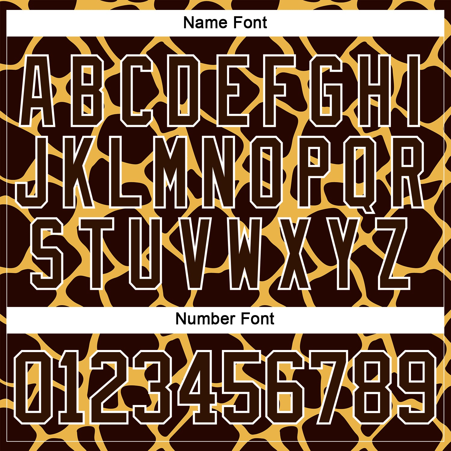 Custom Brown White 3D Pattern Giraffe Print Neon Hockey Lace Neck Jersey