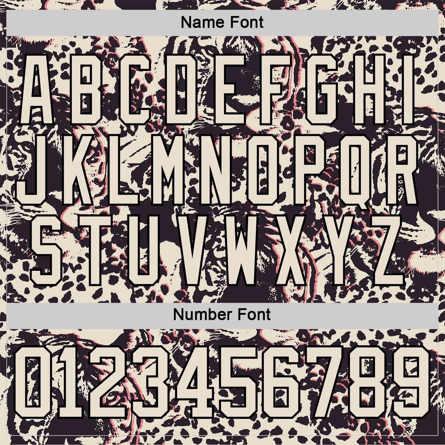 Custom Cream Black-Pink 3D Pattern Tiger Print Hockey Lace Neck Jersey