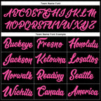 Custom Stitched Black Pink-Neon Green Line Sports Pullover Sweatshirt Hoodie