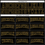 Custom Stitched Black Red-Old Gold 3D Pattern Design Gradient Square Shape Sports Pullover Sweatshirt Hoodie