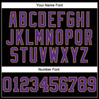 Custom Stitched Black Purple-Old Gold 3D Pattern Design Gradient Square Shape Sports Pullover Sweatshirt Hoodie