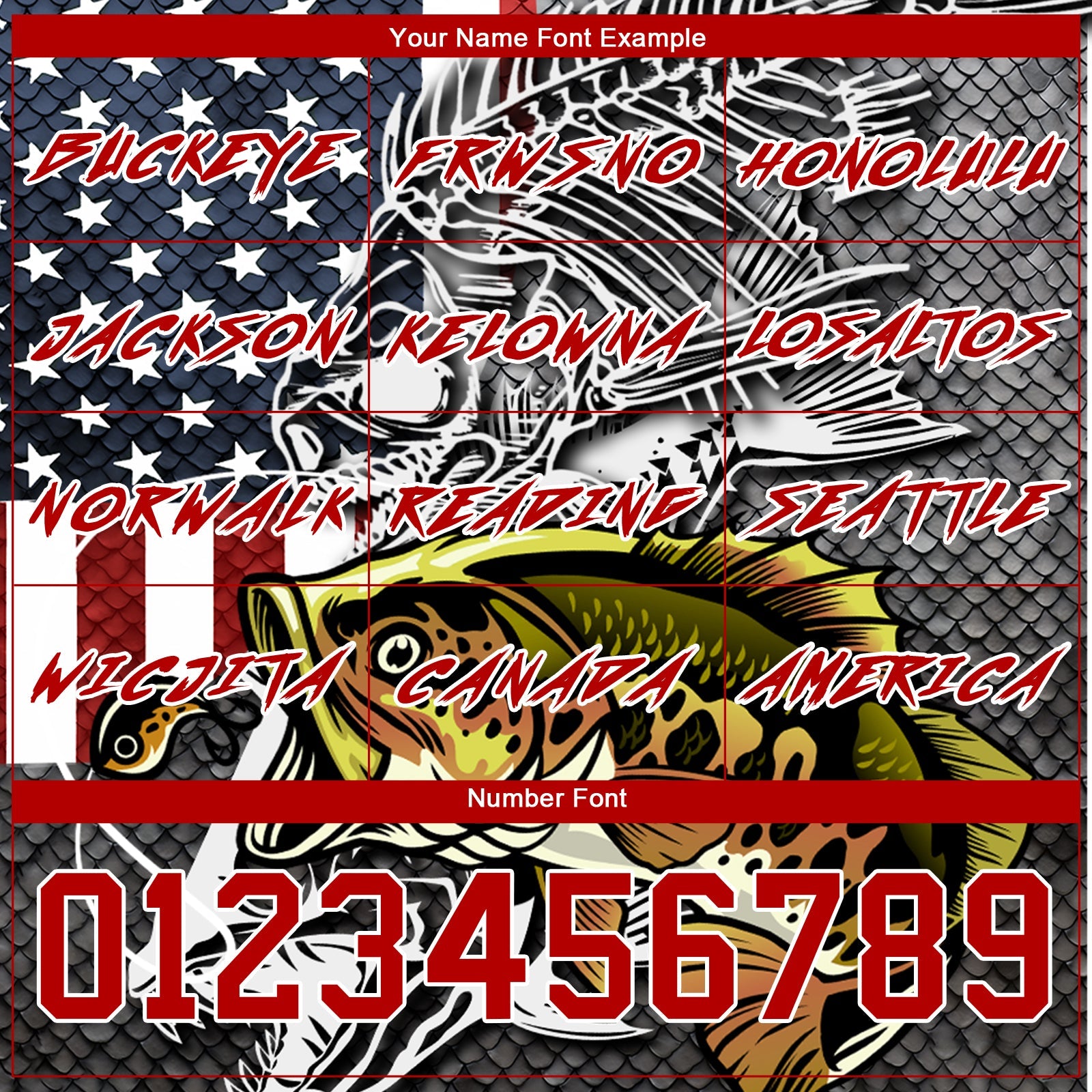 Custom Navy Red-Steel Gray 3D American Flag And Striped Bass Fish Fishing Sports Pullover Sweatshirt Hoodie