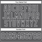 Custom Stitched Steel Gray White 3D Pattern Design Color Blocking Stripe Sports Pullover Sweatshirt Hoodie