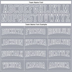 Custom Stitched Gray White 3D Pattern Design Color Blocking Stripe Sports Pullover Sweatshirt Hoodie