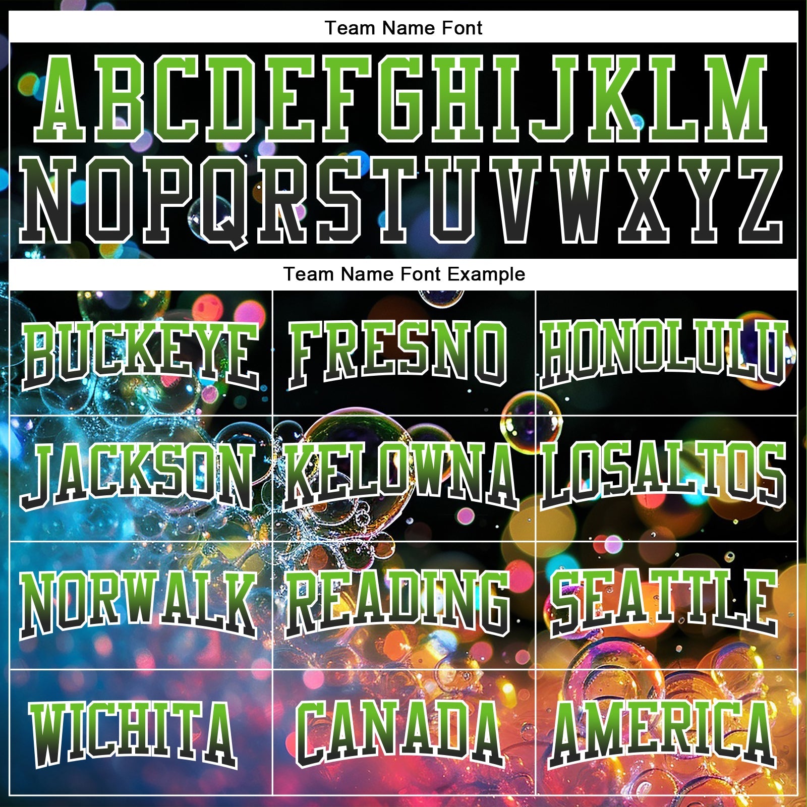 Custom Stitched Black Aurora Green-White Fade 3D Pattern Design Colorful Bubbles Sports Pullover Sweatshirt Hoodie