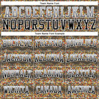 Custom Stitched Brown Gray-Black Fade 3D Pattern Design Colorful Circle Shapes Sports Pullover Sweatshirt Hoodie