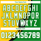 Custom Stitched Yellow White-Grass Green 3D Golf Ball Sports Pullover Sweatshirt Hoodie