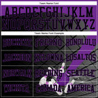 Custom Black Purple 3D Bowling Sports Pullover Sweatshirt Hoodie