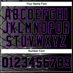 Custom Black Purple 3D Bowling Sports Pullover Sweatshirt Hoodie