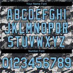 Custom Camo Light Blue-Black 3D Argentina Argentinian Flag Sports Pullover Sweatshirt Salute To Service Hoodie
