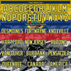 Custom Camo Yellow-Royal 3D Ecuador Ecuadorian Flag Sports Pullover Sweatshirt Salute To Service Hoodie