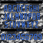 Custom Camo Powder Blue-Black 3D Nicaragua Nicaraguan Flag Sports Pullover Sweatshirt Salute To Service Hoodie