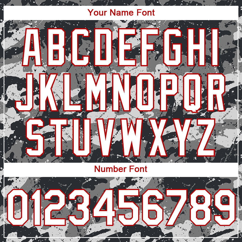 Custom Camo White-Red 3D Panama Panamanian Flag Sports Pullover Sweatshirt Salute To Service Hoodie