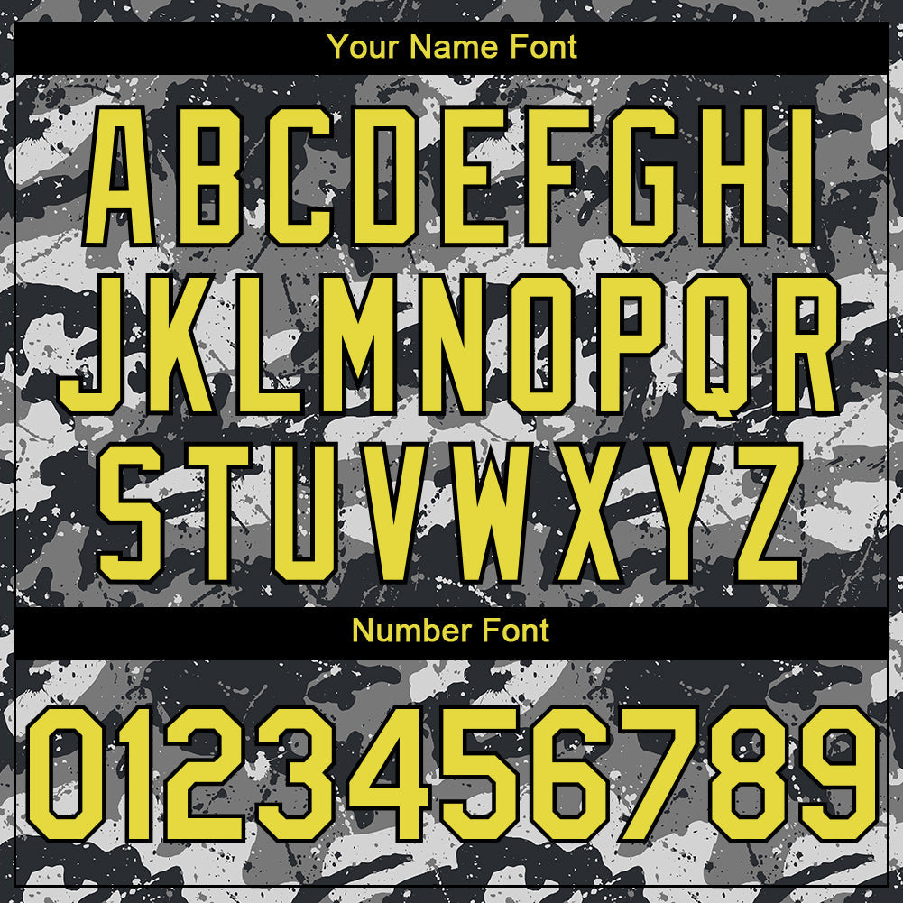 Custom Camo Light Yellow-Black 3D Guyana Flag Sports Pullover Sweatshirt Salute To Service Hoodie