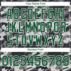 Custom Camo Kelly Green-White 3D Suriname Surinamese Flag Sports Pullover Sweatshirt Salute To Service Hoodie