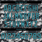 Custom Camo Teal-Black 3D Bahamas Bahamian Flag Sports Pullover Sweatshirt Salute To Service Hoodie