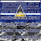 Custom Camo White-Navy 3D Saint Lucia Saint Lucian Flag Sports Pullover Sweatshirt Salute To Service Hoodie