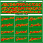 Custom Stitched Grass Green Red-Gold Funny Christmas 3D Sports Pullover Sweatshirt Hoodie