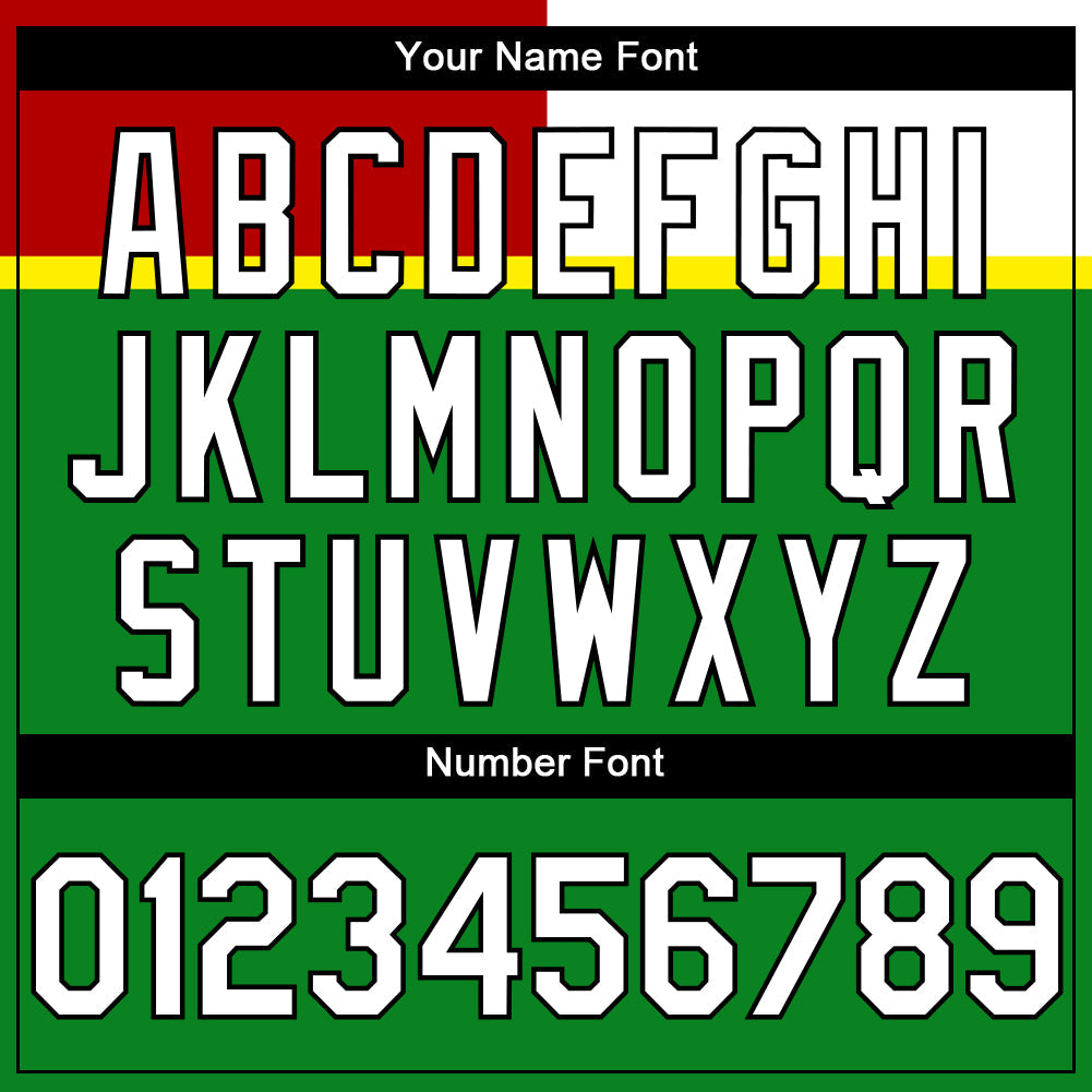 Custom Grass Green Red Light Yellow-Black 3D Bolivia Bolivian Flag Sports Pullover Sweatshirt Hoodie