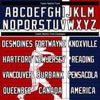 Custom Red US Navy Blue-Black 3D Dominican Republic Dominican Republic Flag Sports Pullover Sweatshirt Hoodie