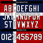 Custom Red US Navy Blue-Black 3D Dominican Republic Dominican Republic Flag Sports Pullover Sweatshirt Hoodie