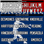 Custom US Navy Blue Red-Black 3D Panama Panamanian Flag Sports Pullover Sweatshirt Hoodie