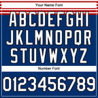 Custom Red US Navy Blue-Black 3D USA Flag Sports Pullover Sweatshirt Hoodie