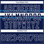 Custom Navy Blue-White 3D El Salvador El Salvadoran Flag Sports Pullover Sweatshirt Hoodie