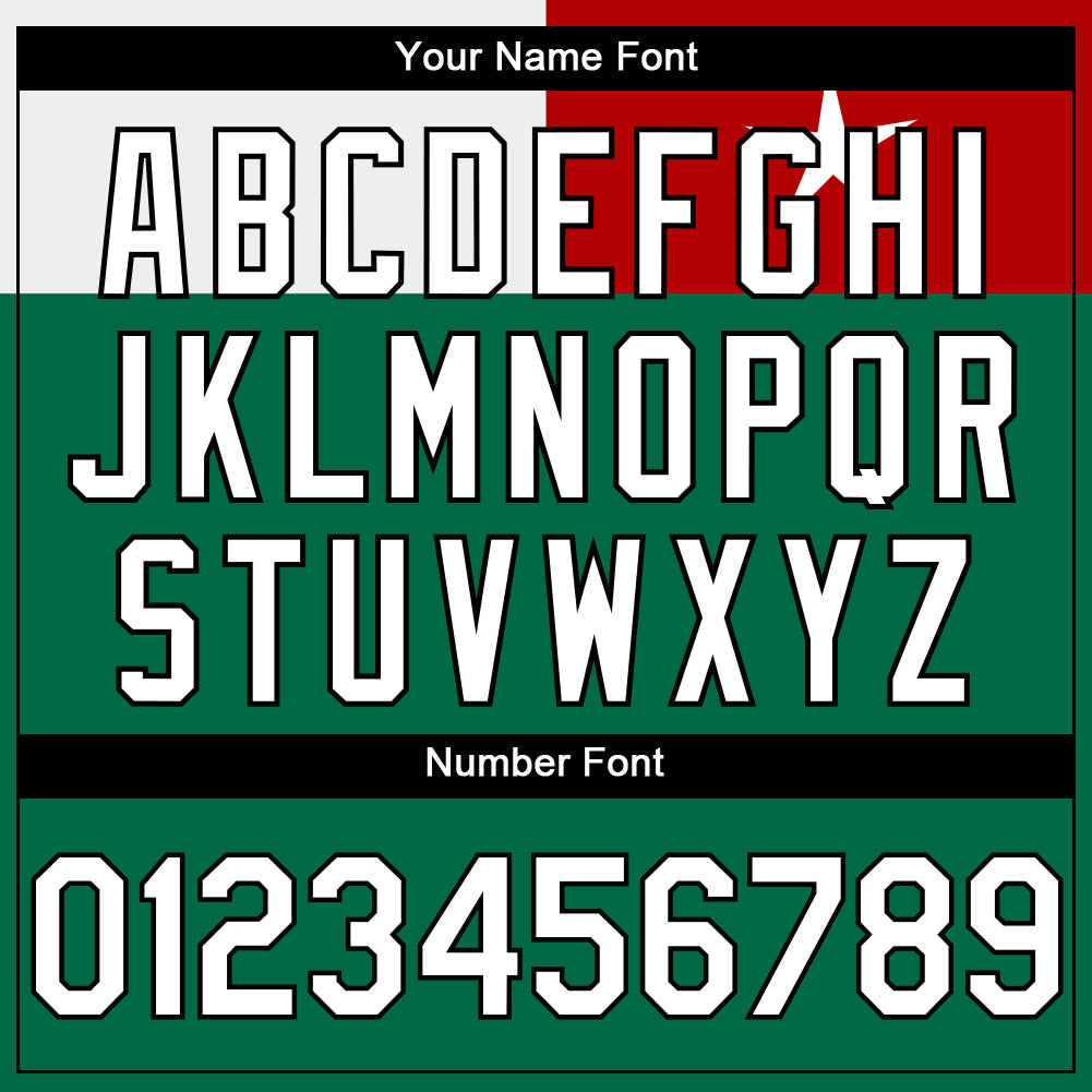 Custom Kelly Green Red-Black 3D Suriname Surinamese Flag Sports Pullover Sweatshirt Hoodie