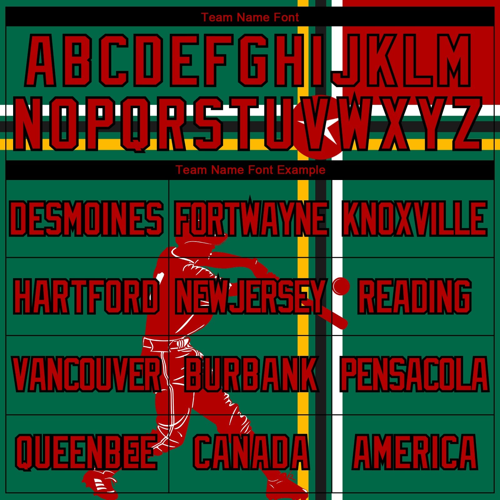 Custom Kelly Green Red Gold-Black 3D Dominic Dominican Flag Sports Pullover Sweatshirt Hoodie