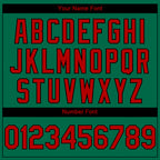 Custom Kelly Green Red Gold-Black 3D Dominic Dominican Flag Sports Pullover Sweatshirt Hoodie