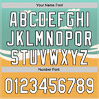 Custom Teal Black-Old Gold 3D Funny Christmas Authentic Baseball Jersey