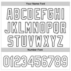 Custom White Black 3D Love Valentine's Day Authentic Baseball Jersey