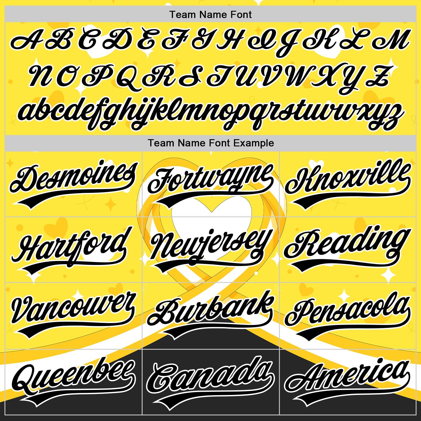 Custom Yellow Black-White 3D Bone Cancer Ribbon Authentic Baseball Jersey