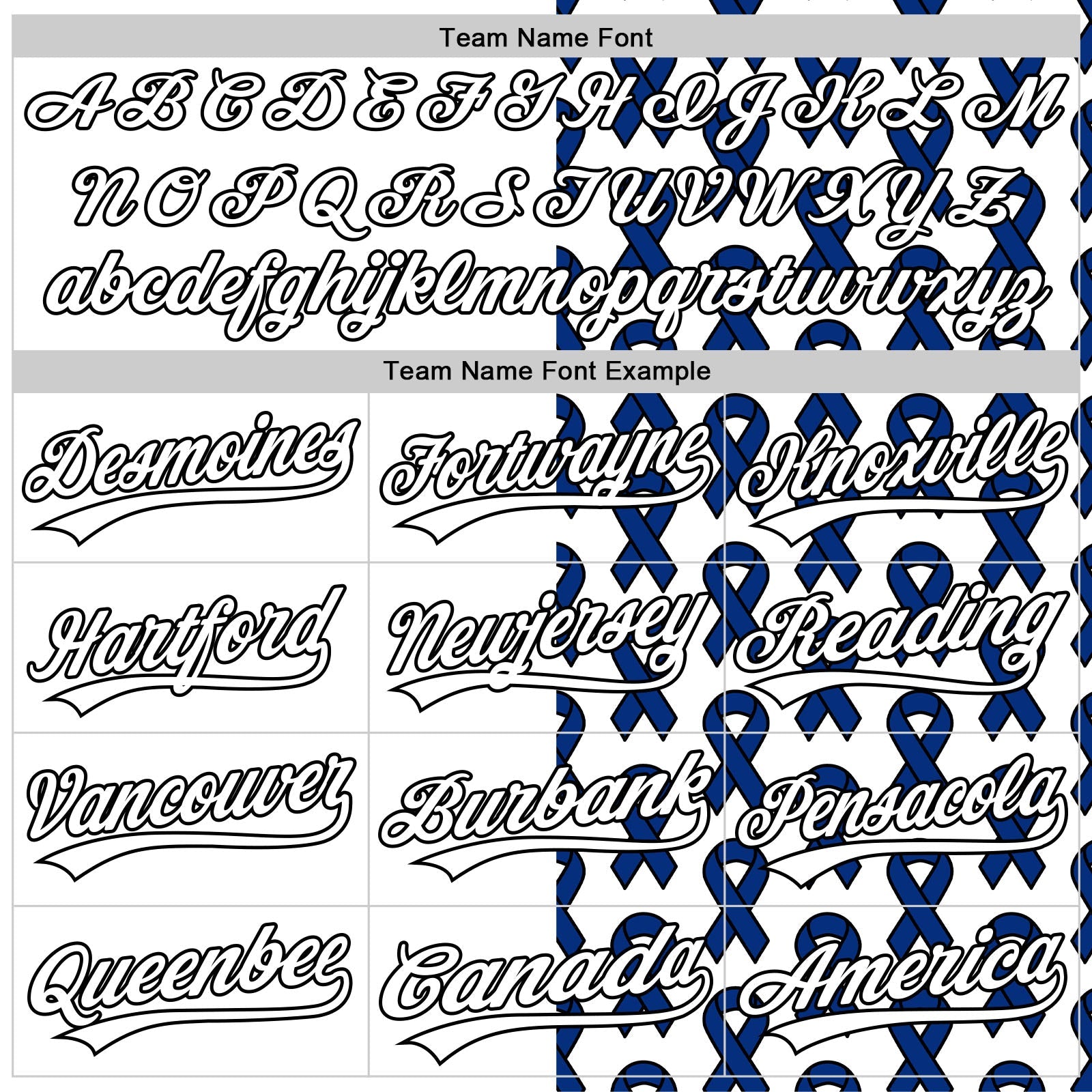 Custom White Black-Navy 3D Colorectal Cancer Ribbon Authentic Baseball Jersey