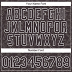 Custom Brown White 3D Pattern Design Tool Screw Labor Day Performance T-Shirt