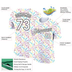 Custom White Black 3D Pattern Design Tool Labor Day Performance T-Shirt