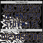 Custom Black Navy-Old Gold 3D Esports Performance T-Shirt