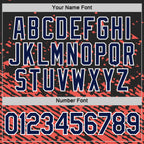 Custom Black Navy-Medium Pink 3D Esports Performance T-Shirt