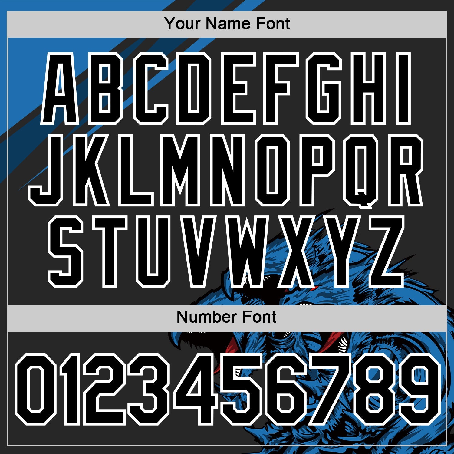 Custom Black Blue-White 3D Esports Performance T-Shirt