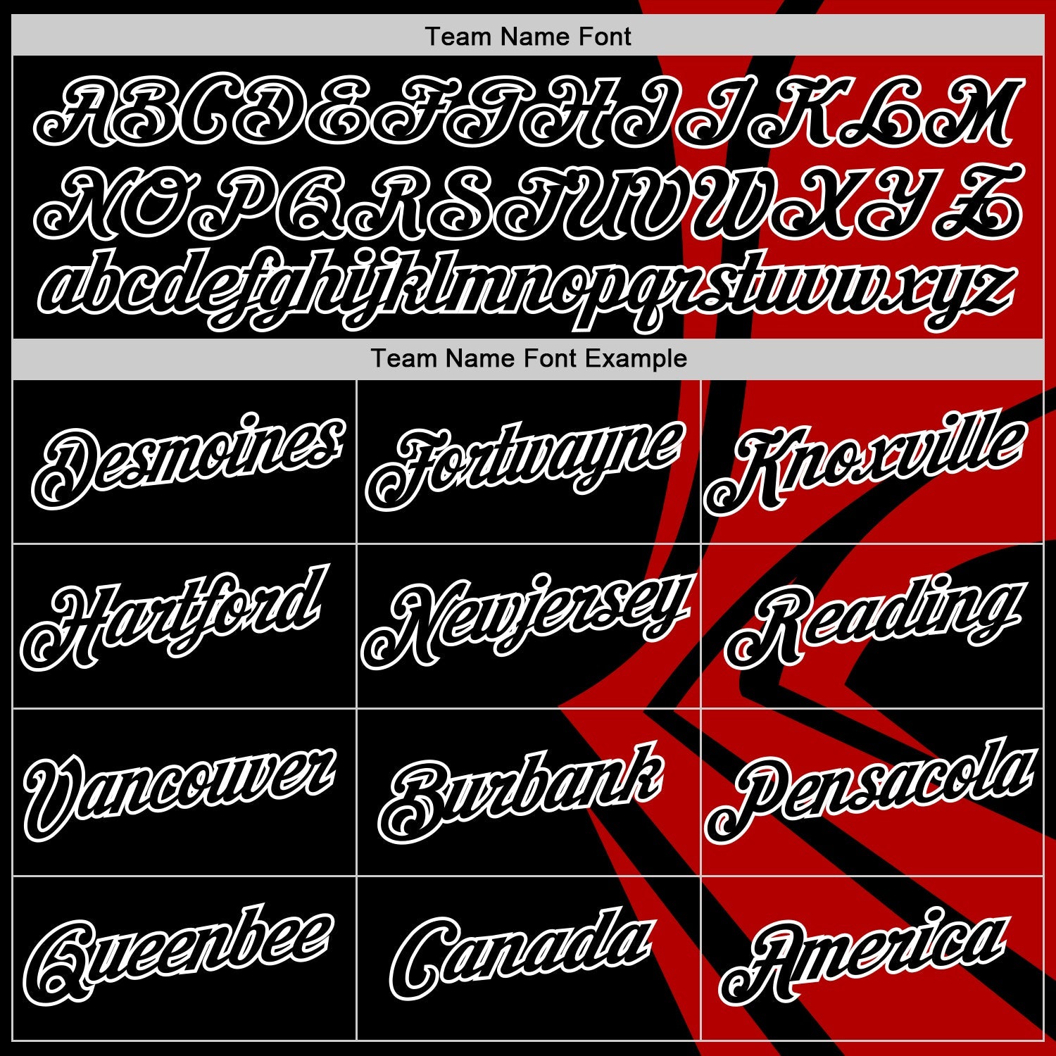 Custom Black Red-White 3D Esports Performance T-Shirt