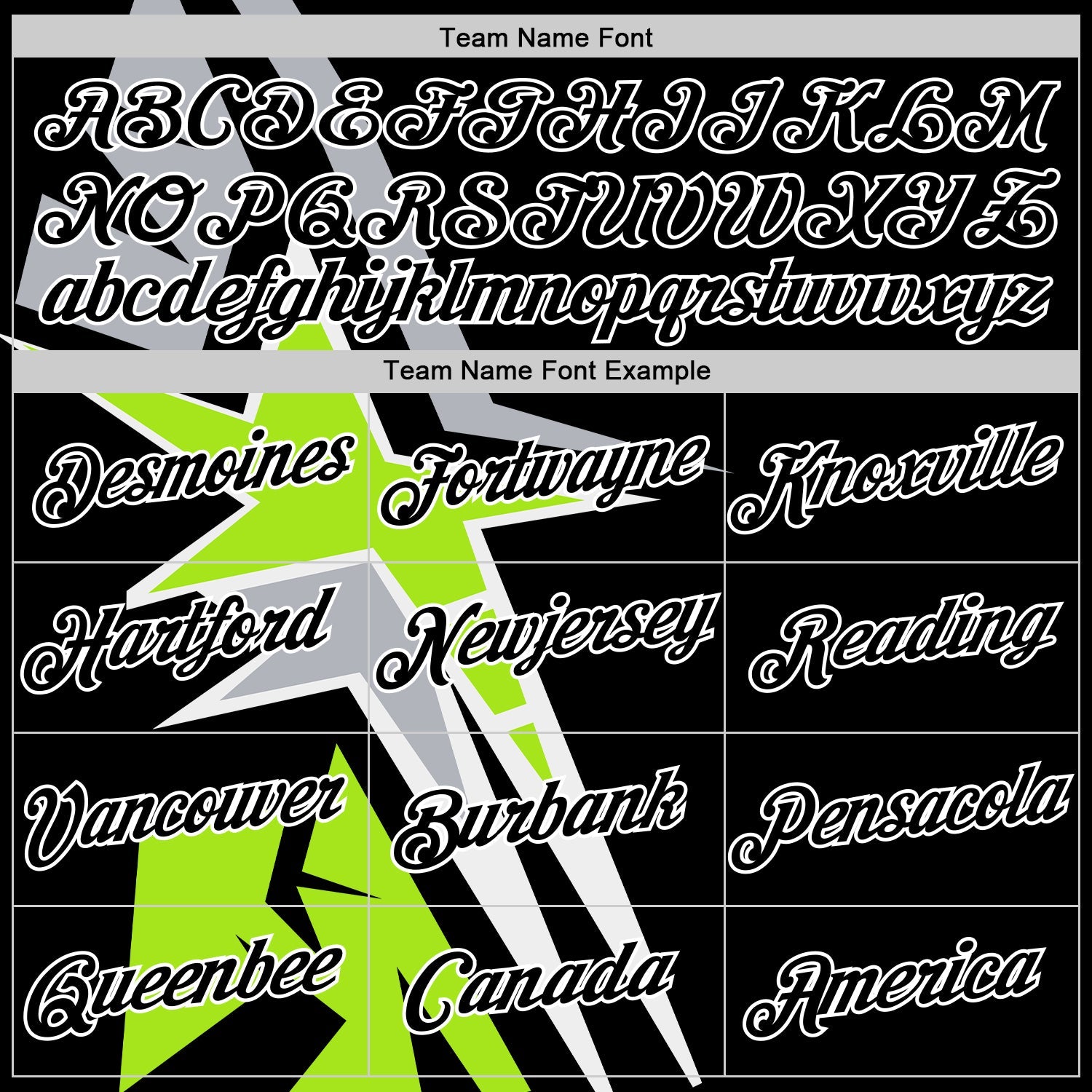 Custom Black Neon Green-Gray 3D Esports Performance T-Shirt